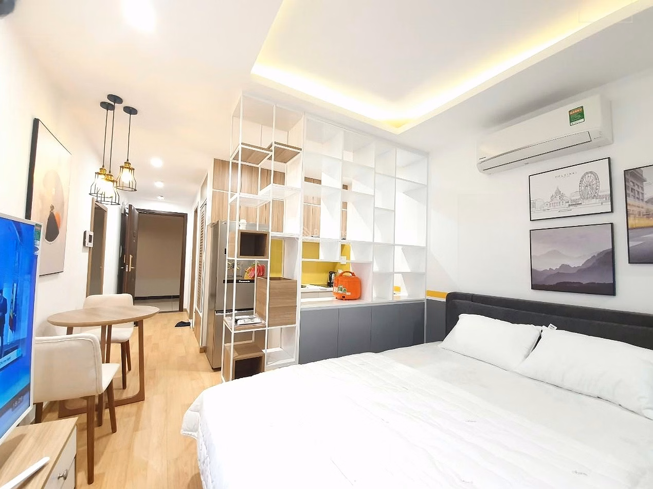 Only from: 9 million/month for rent NOVALAND luxury apartment ORCHARD GARDEN AIRPORT AREA 30m2 fully furnished