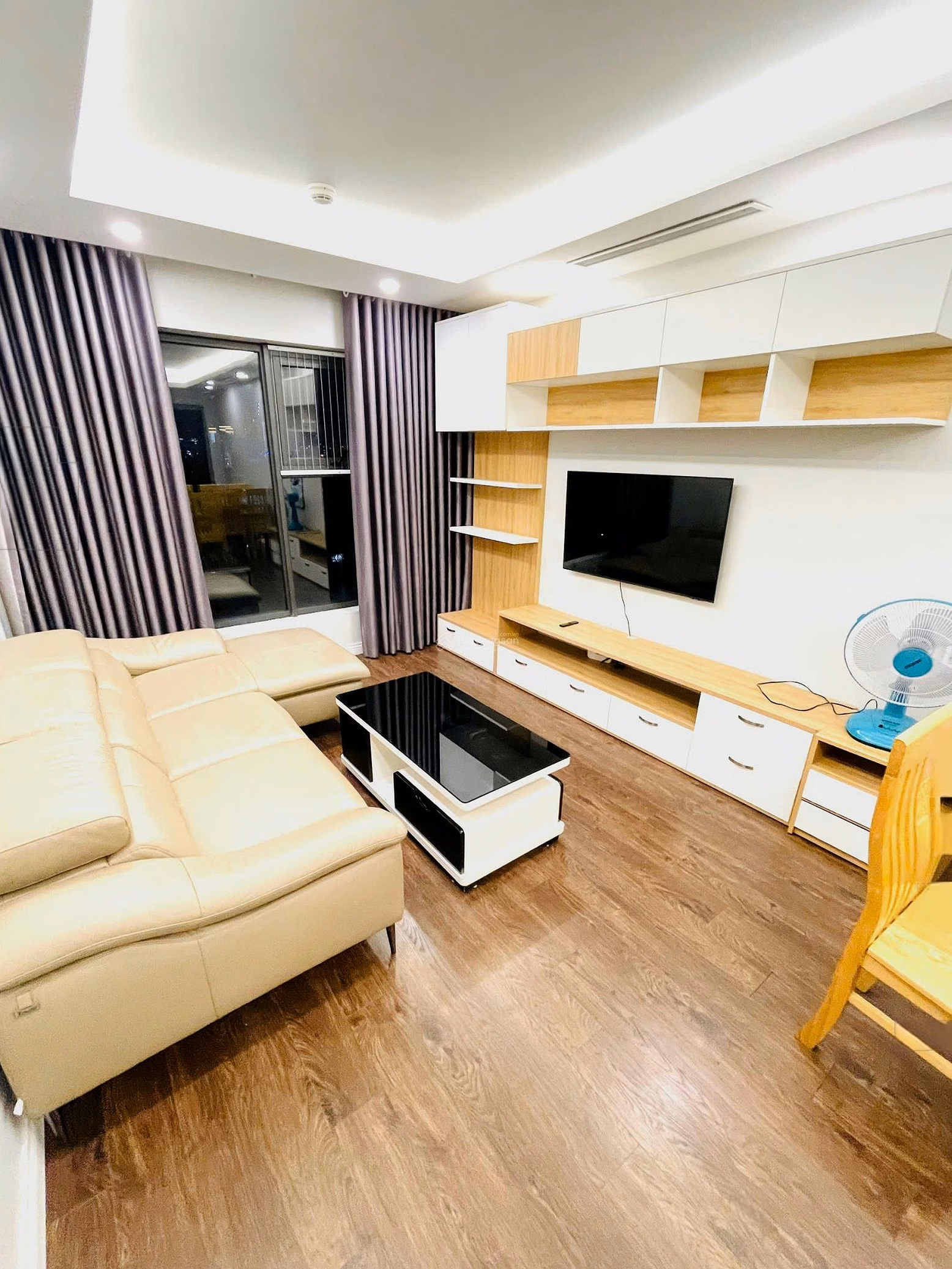 HDI Tay Ho, 3-bedroom apartment for rent, 90m2 fully furnished, corner apartment, middle floor, nice view, price 16 million/month
