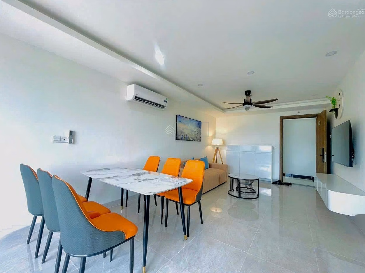 CCU01 Phuoc Long 3-bedroom apartment for rent, fully furnished, price 17 million