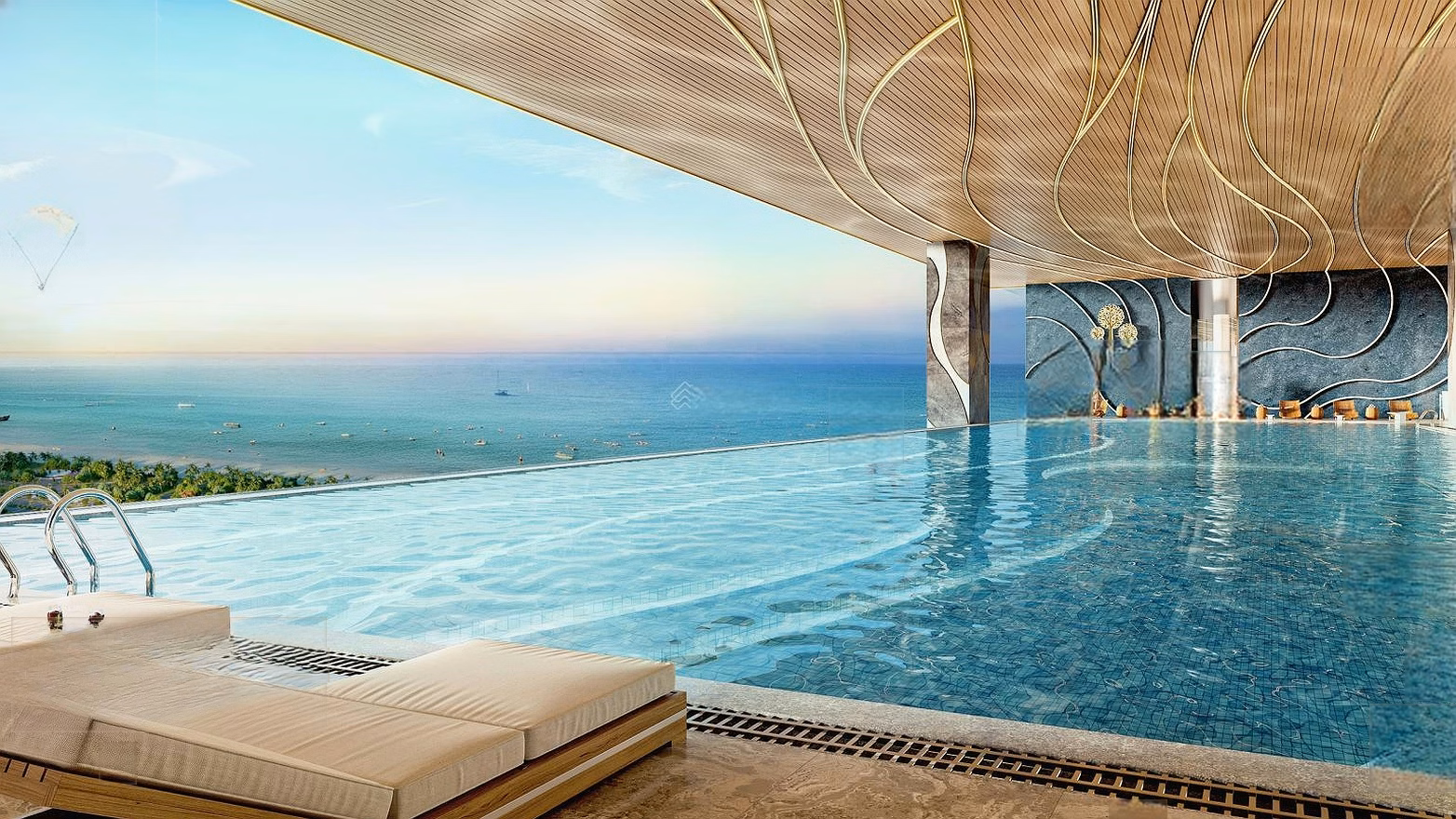 HOT! Opportunity to own a 2-bedroom apartment with million-degree view at a very good price at Newtown Diamond