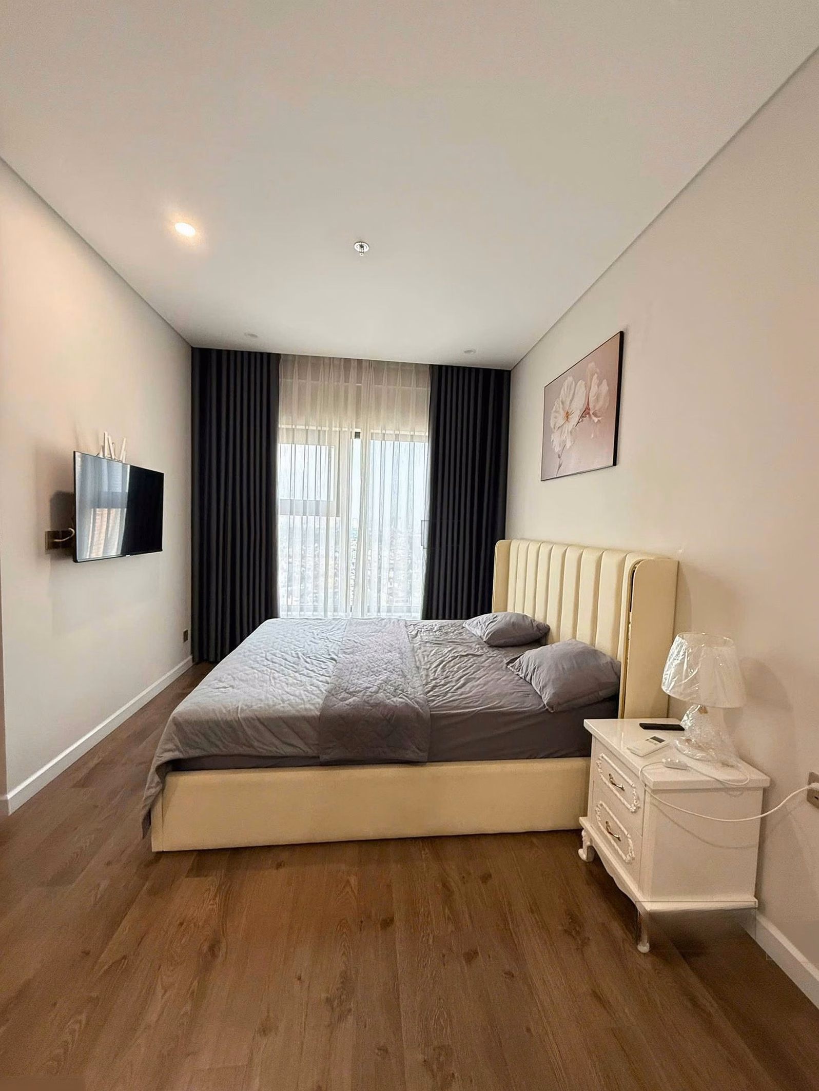 Hoang Thanh Pearl - 2-bedroom apartment for rent, 82m2, fully furnished, price 15.5 million/month with car slot***