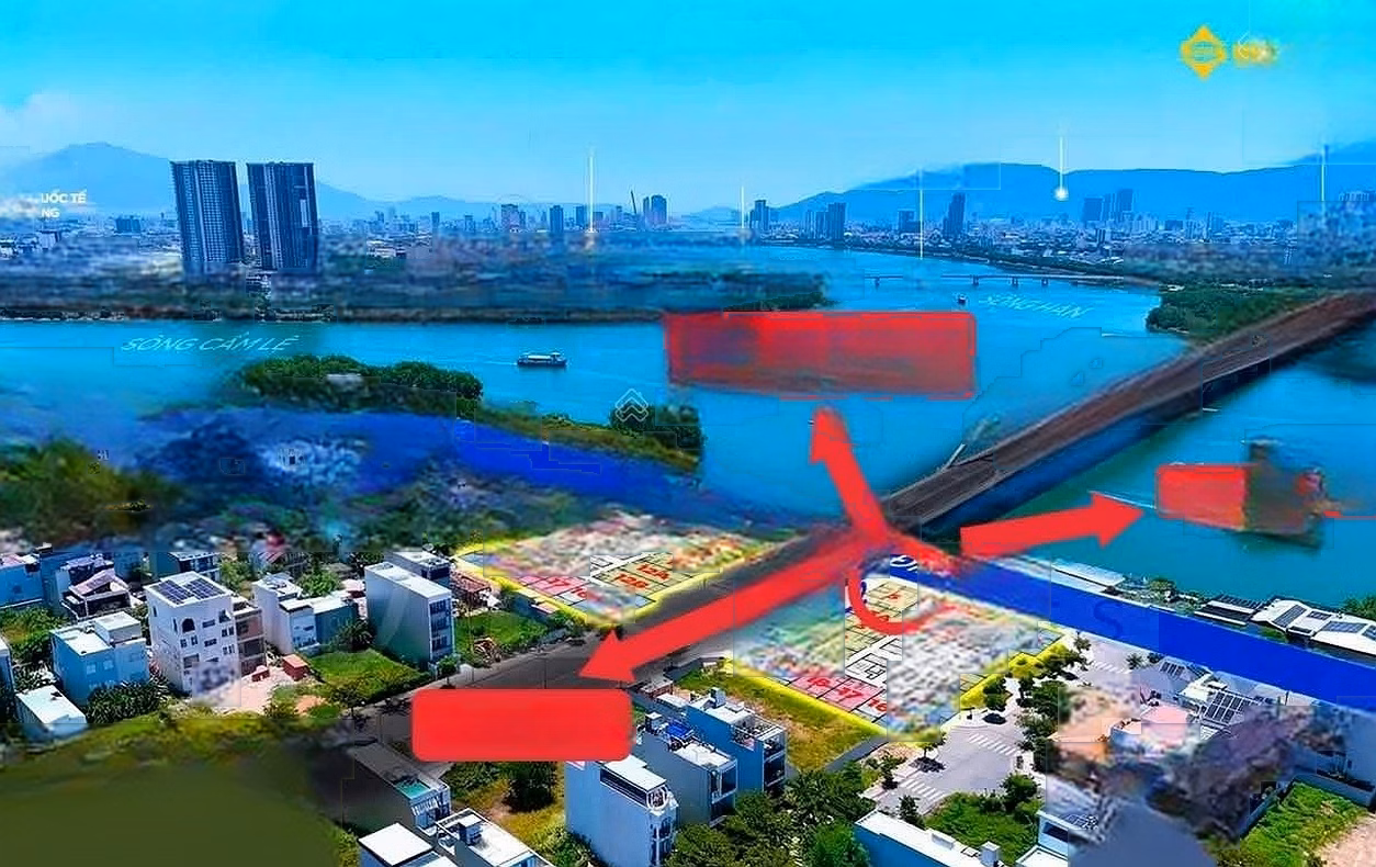 SL20705-3 bedroom corner apartment-S Light project - fireworks view- River view-diplomatic goods-price 6.5X billion
