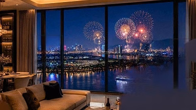 3-bedroom apartment in S-Light Tower project with Han River view - fireworks - TTS only 5.4 billion