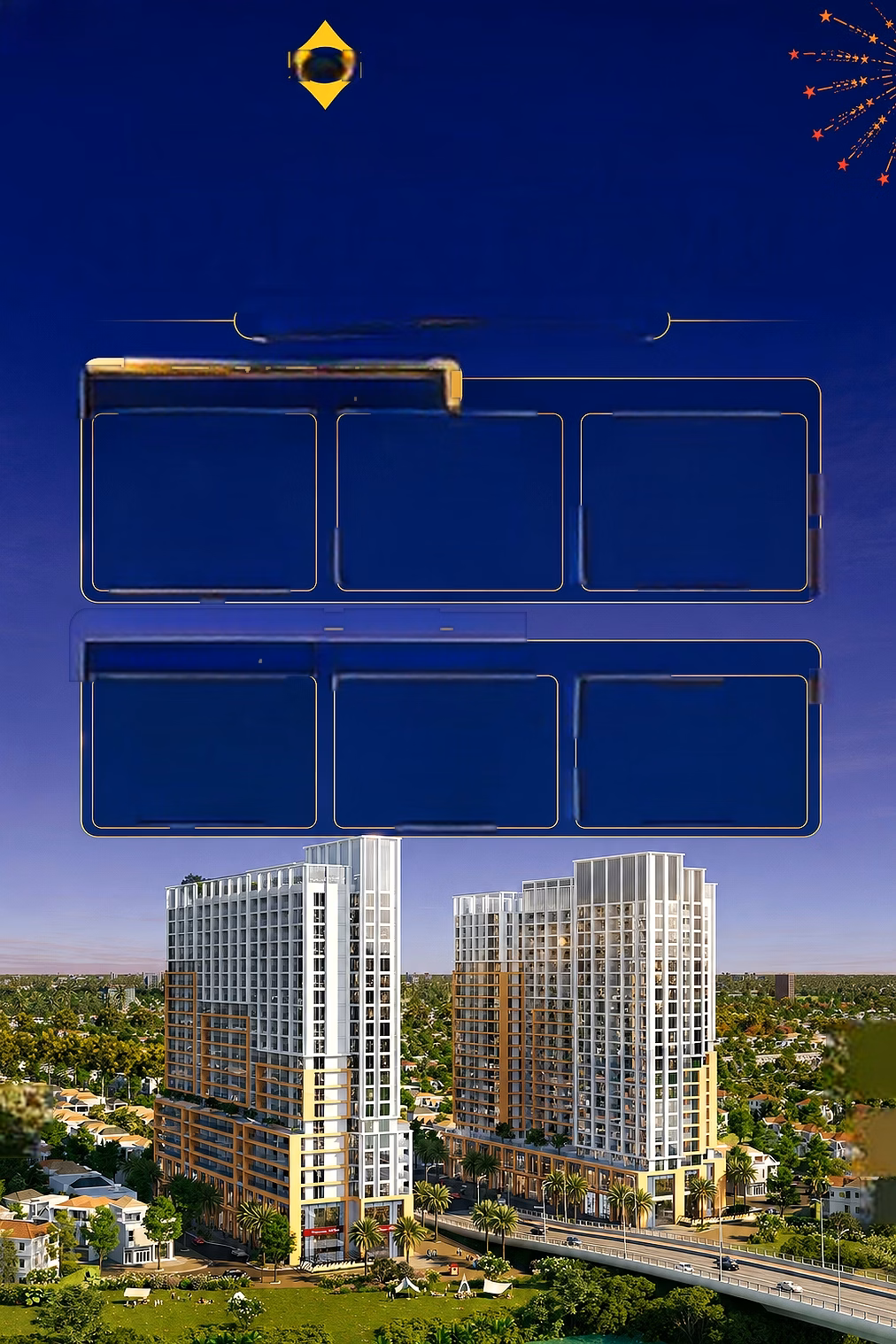 Spana Tower apartment 1 bedroom + original price of investor is only 3,421 billion