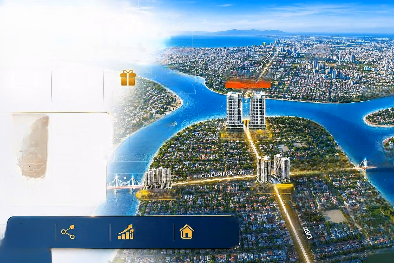 Spana Tower 3-bedroom apartment with good price - Direct view of the River - 5.66 billion