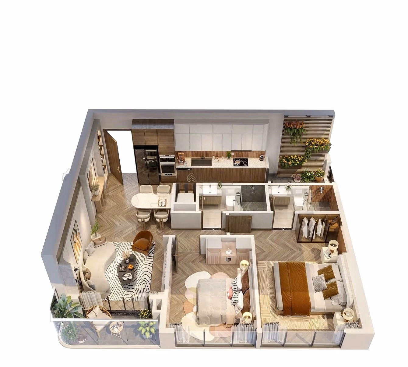 Vlasta apartment Q7 diplomatic shopping cart only 50 pieces CK immediately 190 million cash plus 1%, TT 15% to pick up the house
