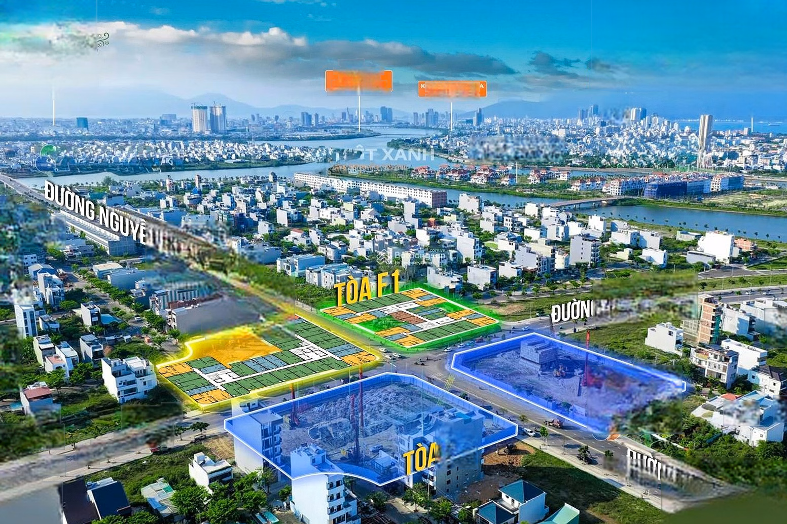 You will regret it if you skip this 2-bedroom apartment with panoramic view of Da Nang city! River view - fireworks cost only 3,658 billion