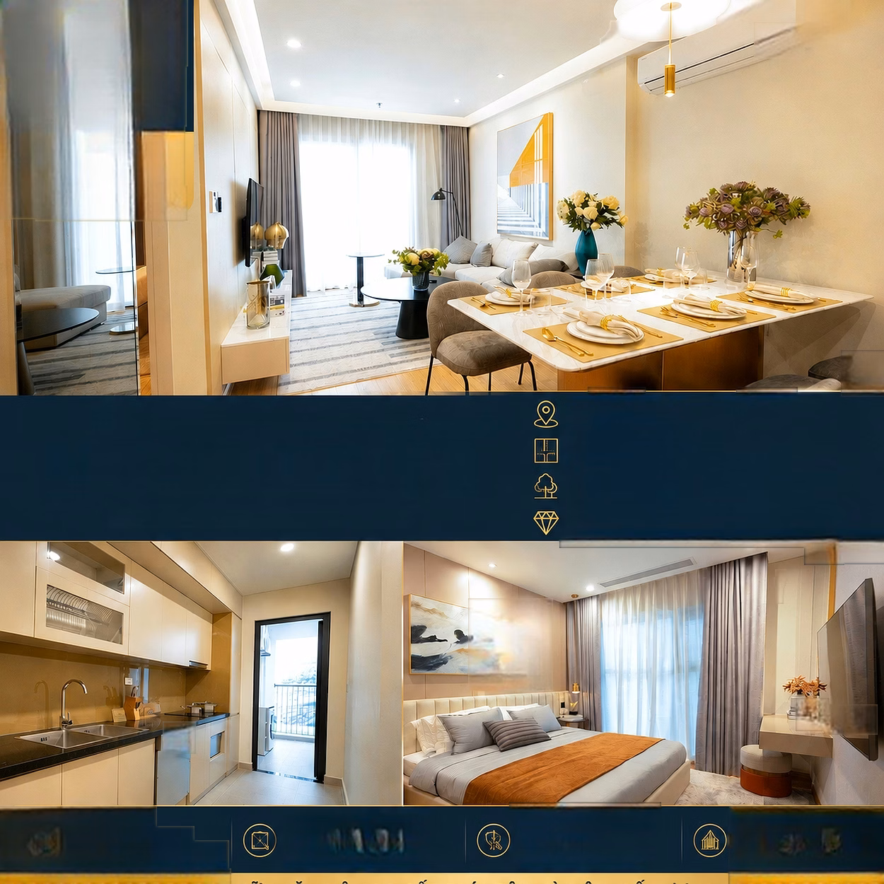 Open sale of Moonlight building 2 phase 1 with equity capital of only 1.6 billion to own a high-end 2-bedroom apartment at An Lac Green Symphony