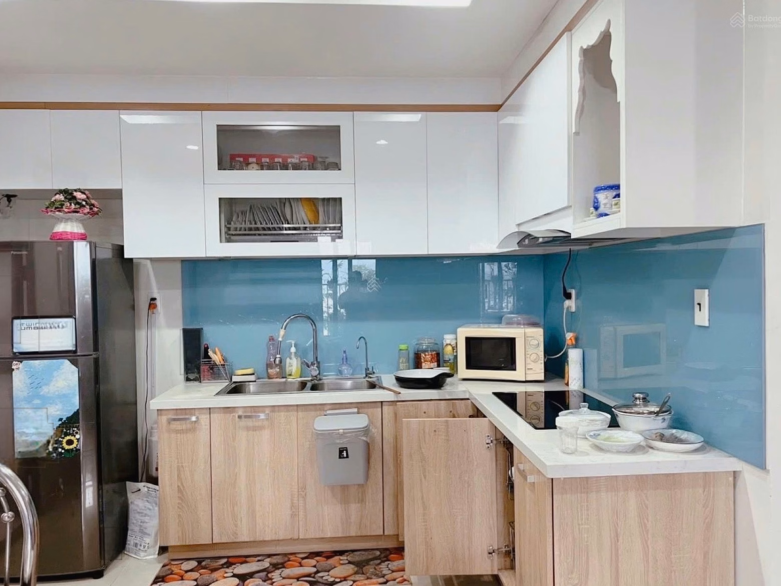 Corner apartment for sale, nice location, CT2 VCN Phuoc Hai, 3 bedrooms, 12th floor, price 4 billion 780