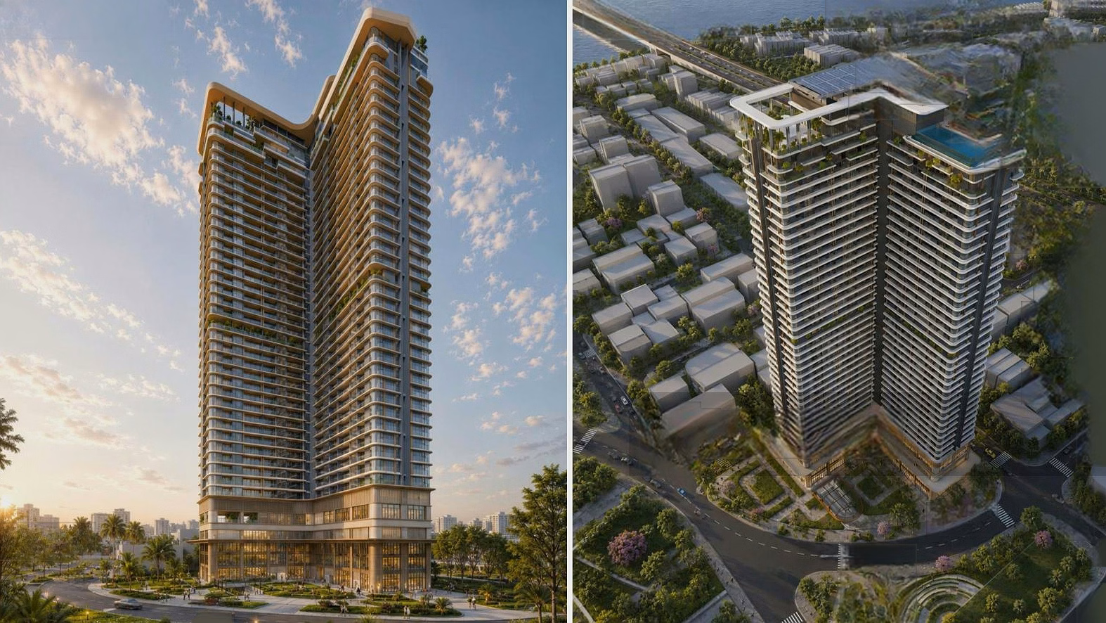 Get Booking - Peninsula Private 1-bedroom apartment 48.2m2, Downtown Da Nang area - Da Nang City Center