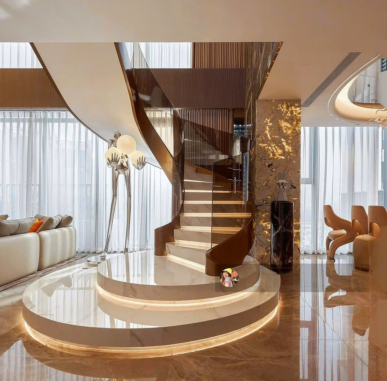 VIP Duplex apartment for rent at Grandeur Palace - 138B Giang Vo, 300m2***