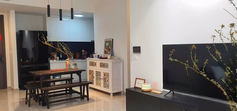 HOT! HOT! Sunrise Riverside 2 bedrooms, 2 bathrooms, 72m2 for rent, only 12 million/month, high floor, airy view, considered satisfactory