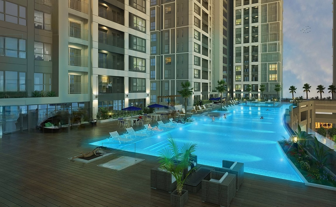 Shopping cart for Victoria Village apartment rental, price from 10 million/month. 0911 850 ***