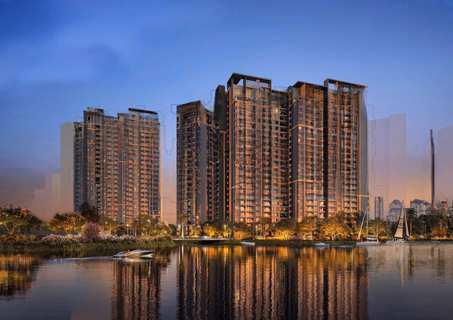 Masteri Cosmo Central The Global City Apartment 1-4 bedrooms, Duplex, Buy directly from Investor, price from 6.5 billion, 18% deposit