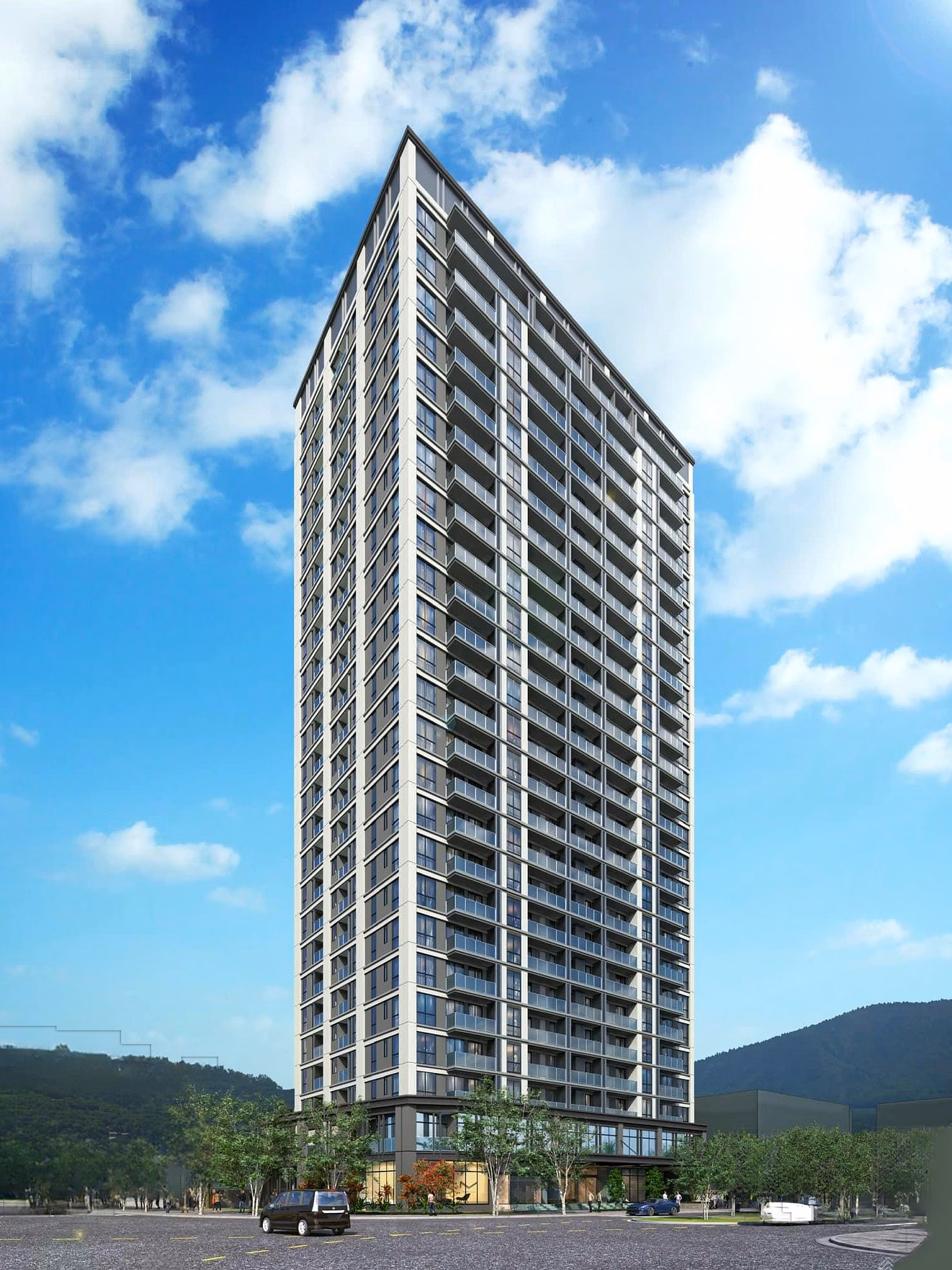 Selling 2 bedroom, 2 bathroom apartment at HIYORI Aqua Tower, price from only 5.8 billion, direct view of My Khe beach