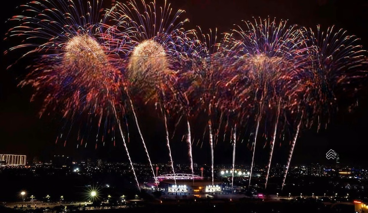 1-bedroom apartment + The Fest 2 Charmora City, direct view of 7.3ha central lake & fireworks | Capital from 930 million