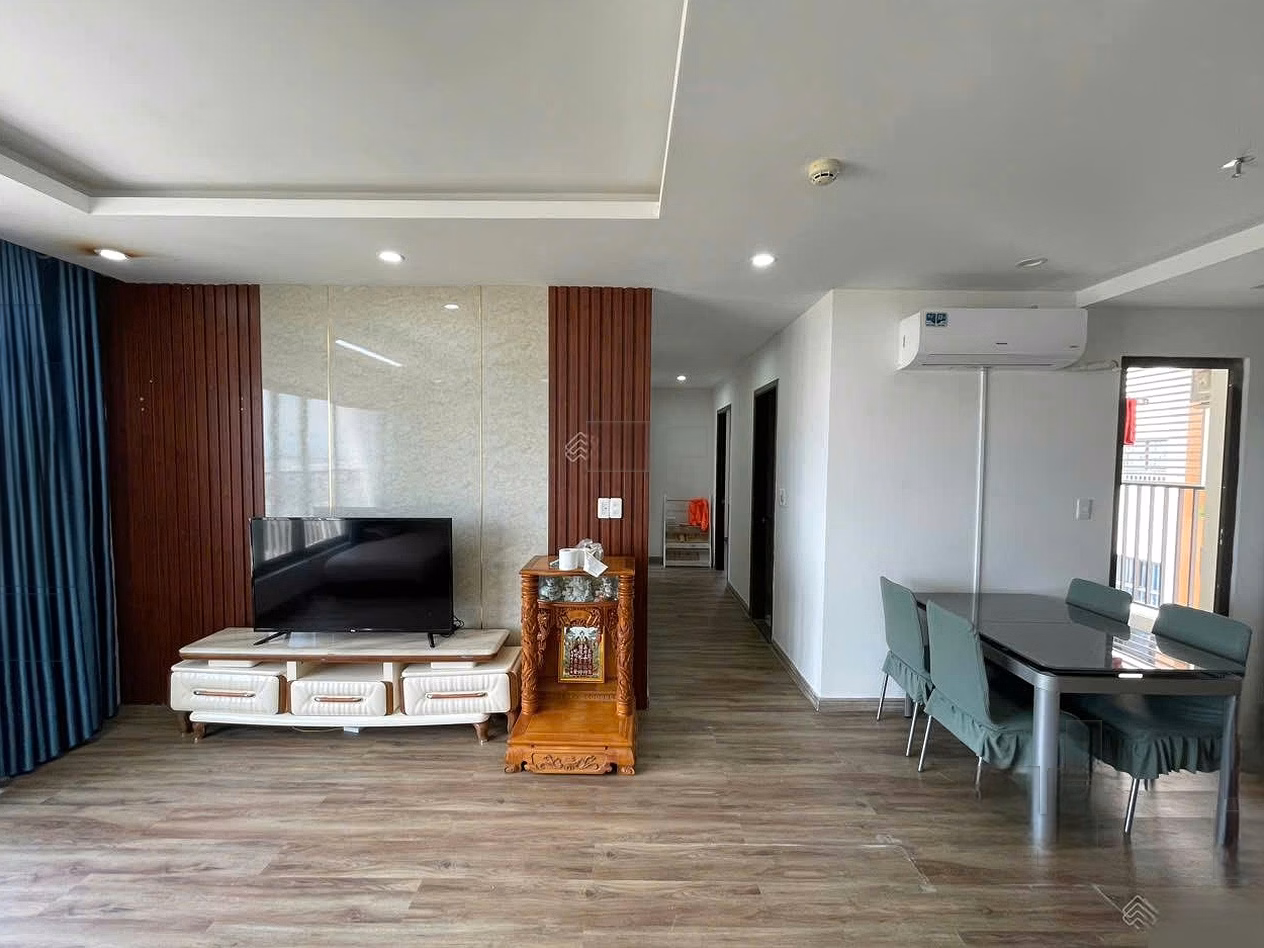 Apartment for rent CT2 VCN Phuoc Hai 90m 3 bedrooms fully furnished price only 14 million/month near the beach