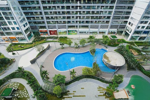 Imperia Garden apartment for rent, Nguyen Tuan: 80m2, 2 bedrooms, 2 bathrooms, fully furnished, price 15 million/month