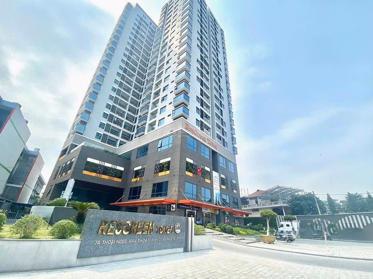 Selling CC Res Green Tower, 07 Thoai Ngoc Hau Tan Phu, 3.95 billion, 53 m2, 2 bedrooms, 1 bathroom, loan support, middle floor