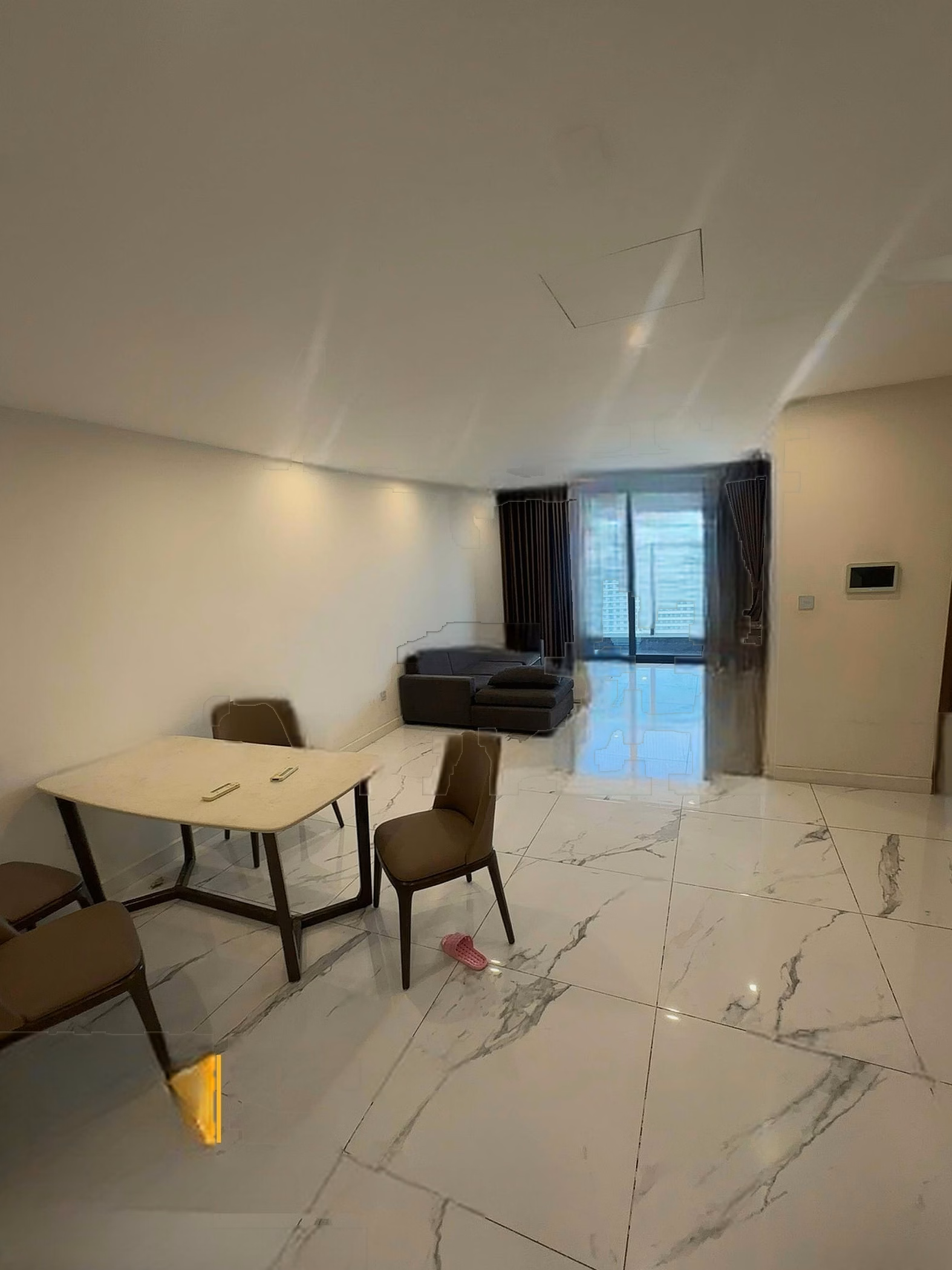 I rent apartment building Sunshine Center Pham Hung, block B - 3 bedrooms - 2 bathrooms - Fully furnished, ready to move in, available slot
