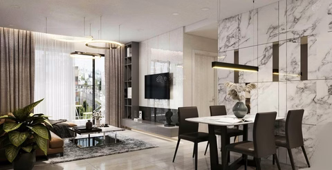 100% new fully furnished Duplex for rent at Sadora Sala, Thu Thiem center, District 2