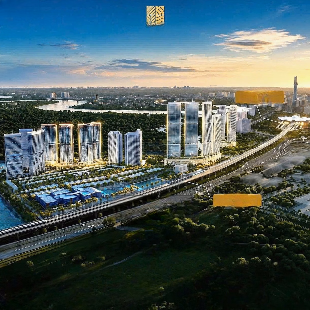 Palm River - Estimated price from 6.3 billion | Expand cash flow until 2029 - Riverfront apartment in the heart of the city