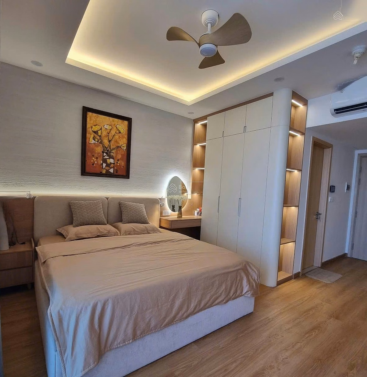 Studio Sun Ponte apartment for rent - River view - Dragon bridge view - price 17 million/month full of quality furniture