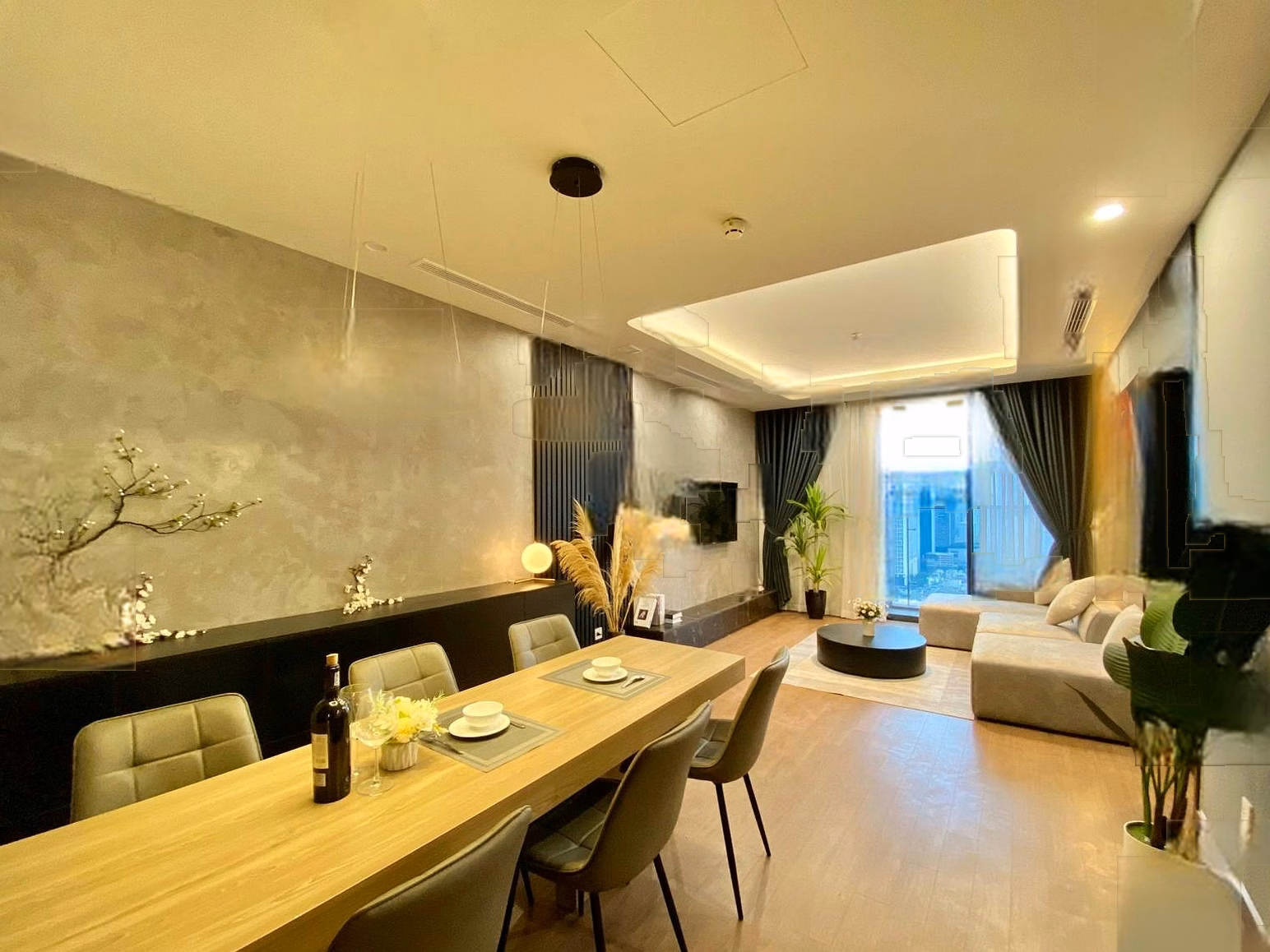 100% new - 1 bedroom, 2 bedroom, 3 bedroom apartments for rent at good prices Kepler Land Mo Lao, free service