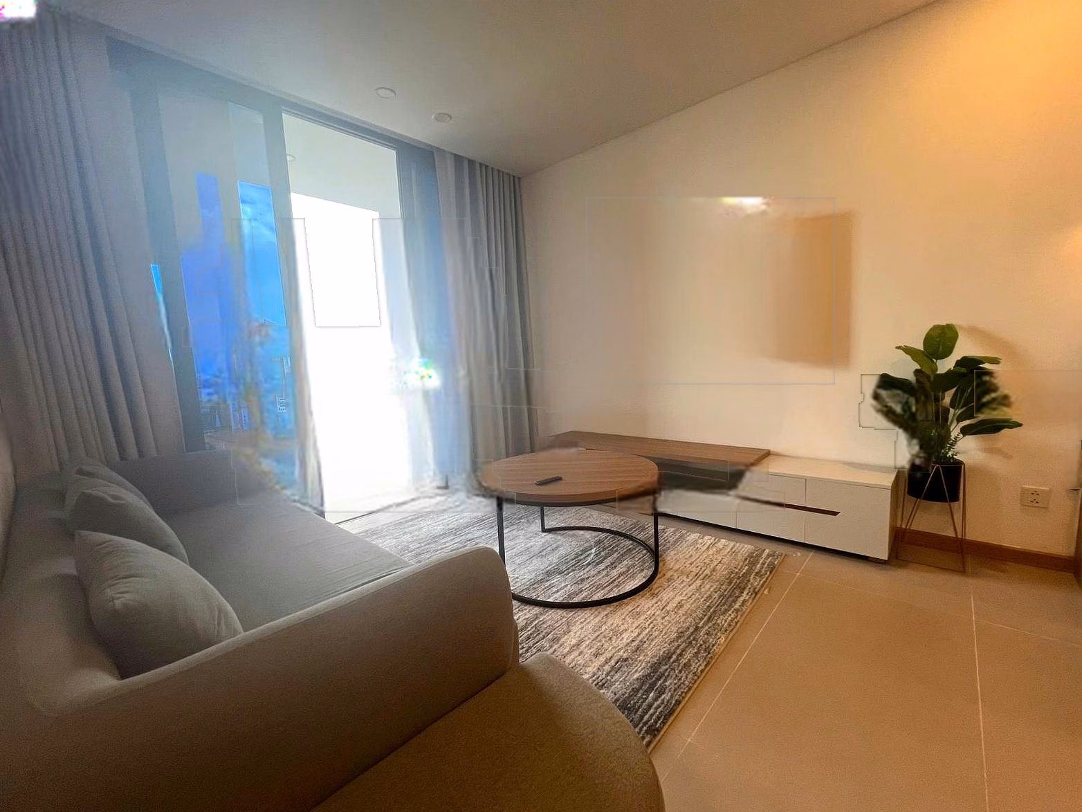 1 bedroom apartment for rent at Sam Tower, view of fireworks, city, Han river***
