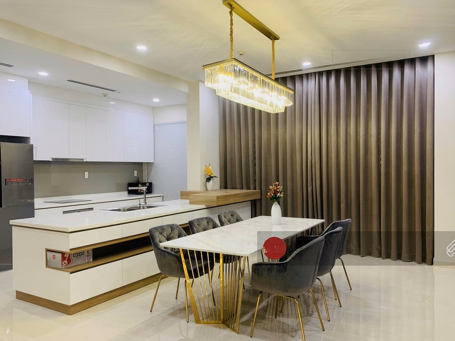 Good rental price - Update new shopping cart August 2026, beautiful house with high-class furniture, all kinds of apartments on Diamond Island