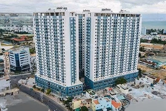 Apartment with direct view of Hon Tre, sea view, hand-delivered red book, priced at only 2 billion
