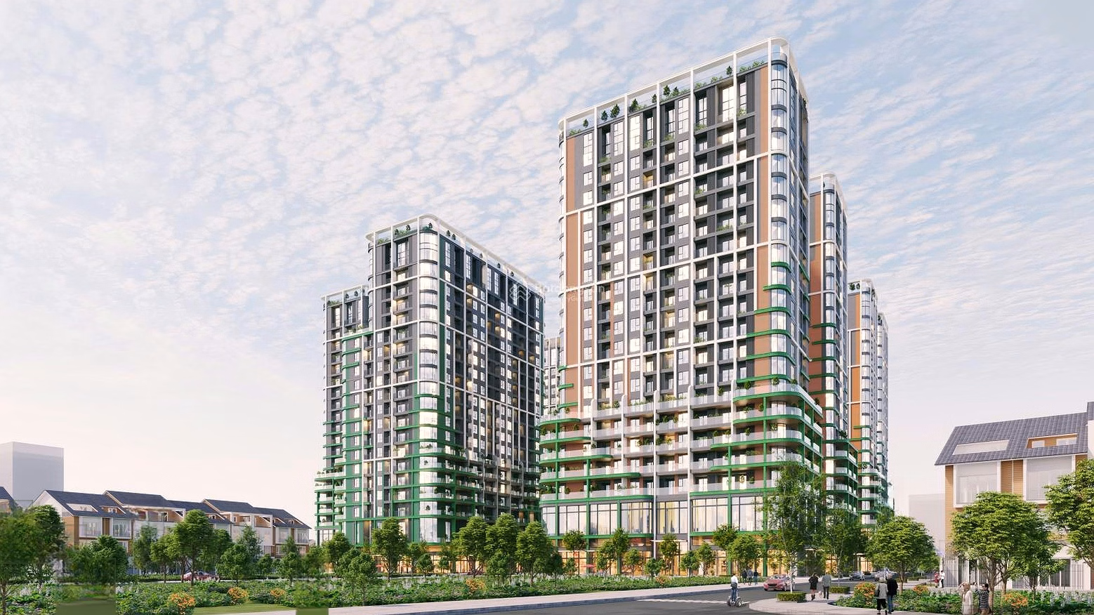 FourS Tower Da Nang 2-bedroom apartment Nearly 120m2 garden 54.6m2 price only 3.9 billion