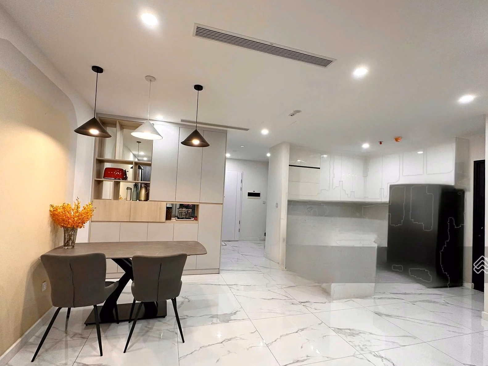 Fully furnished duplex apartment for rent in Sunshine City, high floor, city view, price 37 million/month - can move in immediately