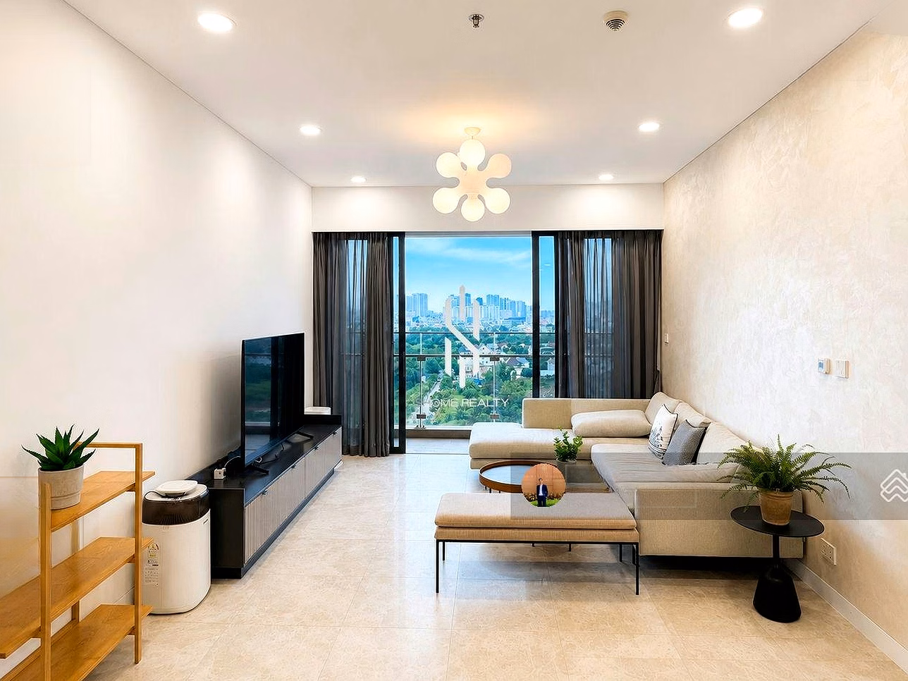 The River - 3 bedrooms for rent, hand over full new area - high floor, river view and Landmark - Private elevator