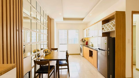 (1604 2A) Fully furnished beachfront apartment of 60m2 ready to welcome guests