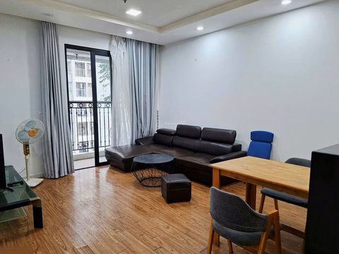 Long-term rent 74m2 apartment, Building T18 Times City, 2 bedrooms, South view, creditor, price 13.5 million/month
