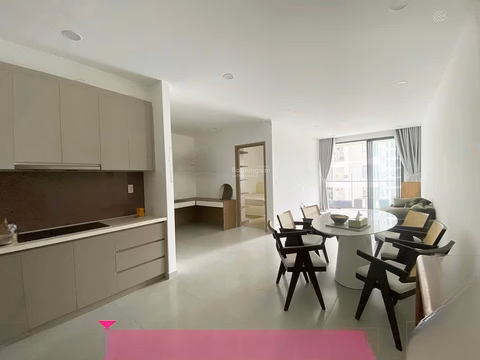 River view apartment for rent, 63.4m2, full area, just bring your suitcase to move in, new, beautiful as pictured, only 7.5 million/month