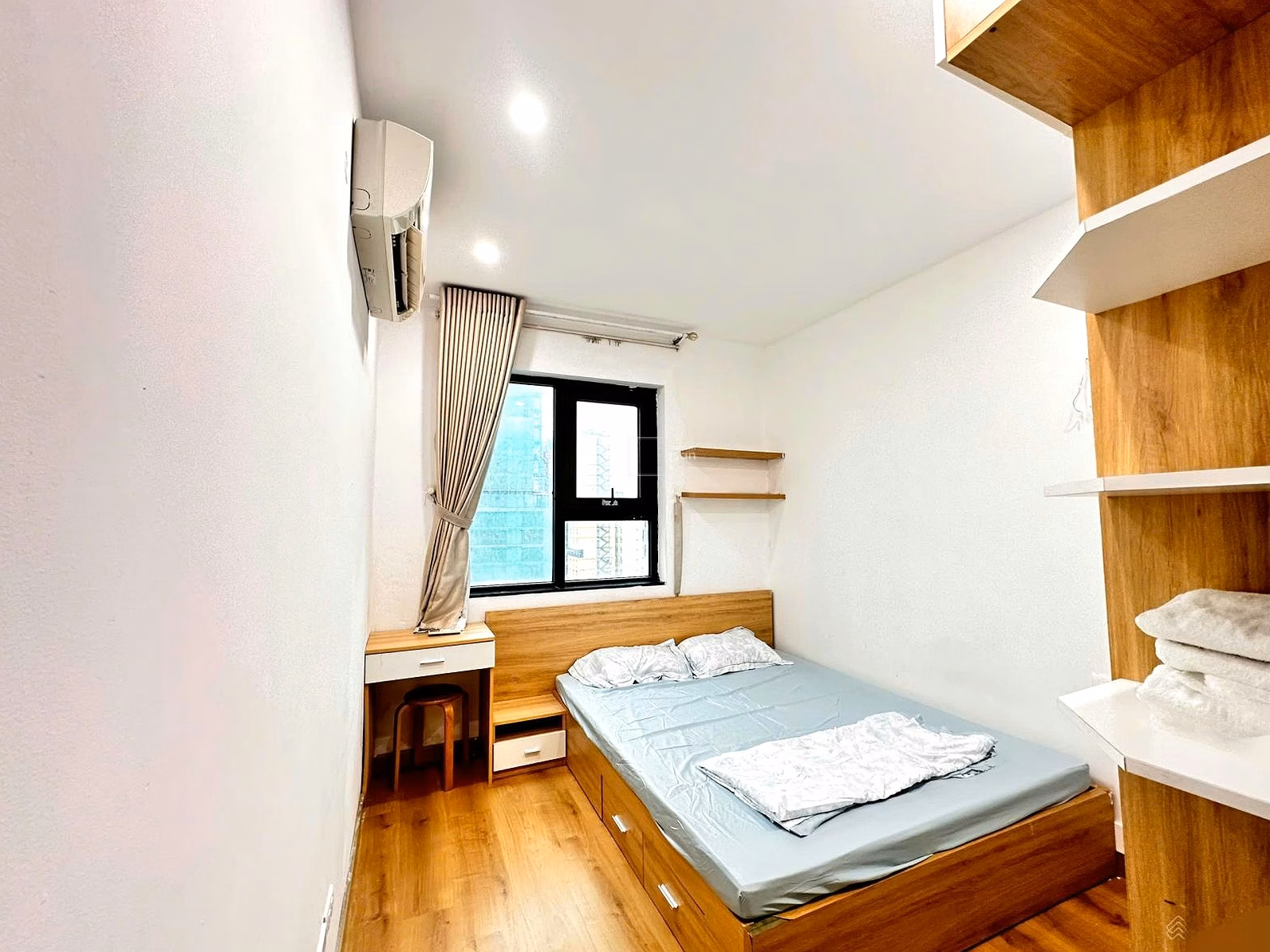 Muong Thanh apartment for rent right on Tay An Thuong street, fully furnished, 2 bedrooms, move in immediately