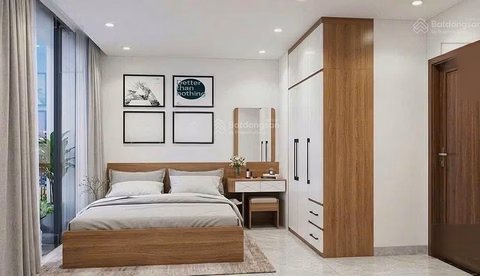 Rare! Fully furnished 1 bedroom apartment, nice floor, available right at building HH02, Kepler Land. Price 12 million/month