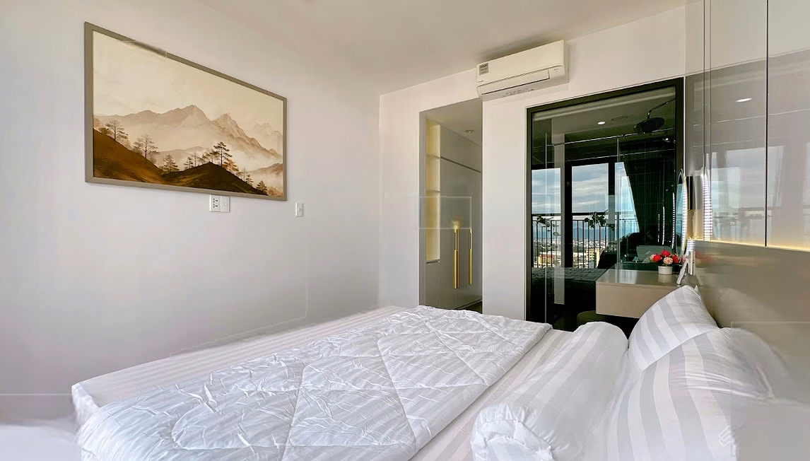 Newly built apartment for rent + new furniture + swimming pool + Vista Residence at Xo Viet Nghe Tinh