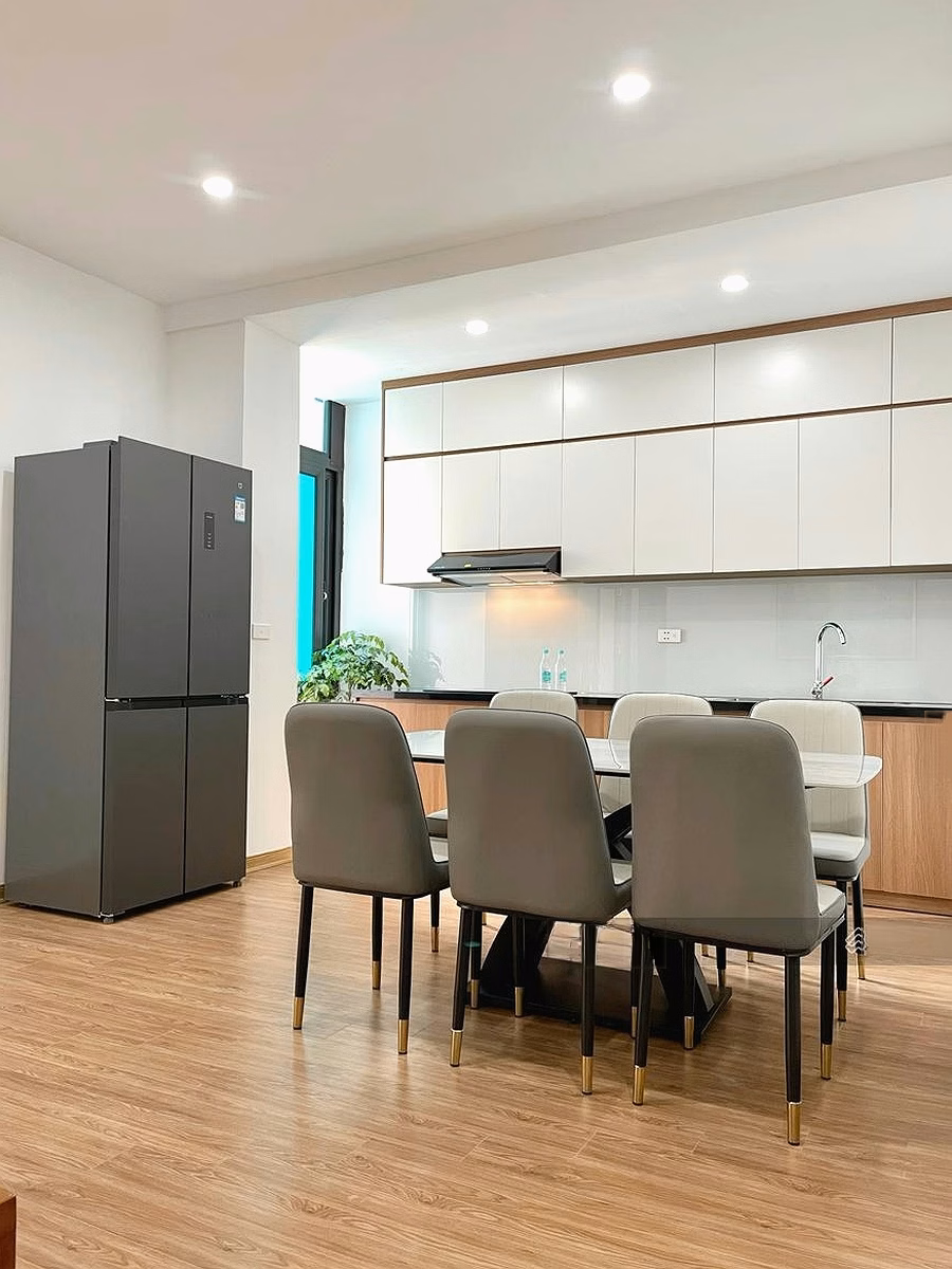 Good bank! Corner apartment in Giao Luu City, GreenStar 3N2VS apartment, 2 balcony facing East - South, full house, long term book