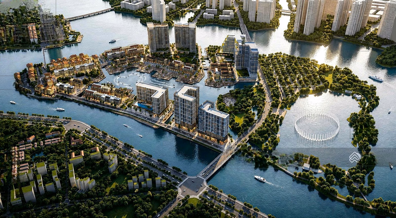 The Fest 2 building - owns the heart of Festival Island festival, expected from only 1.6 billion/unit