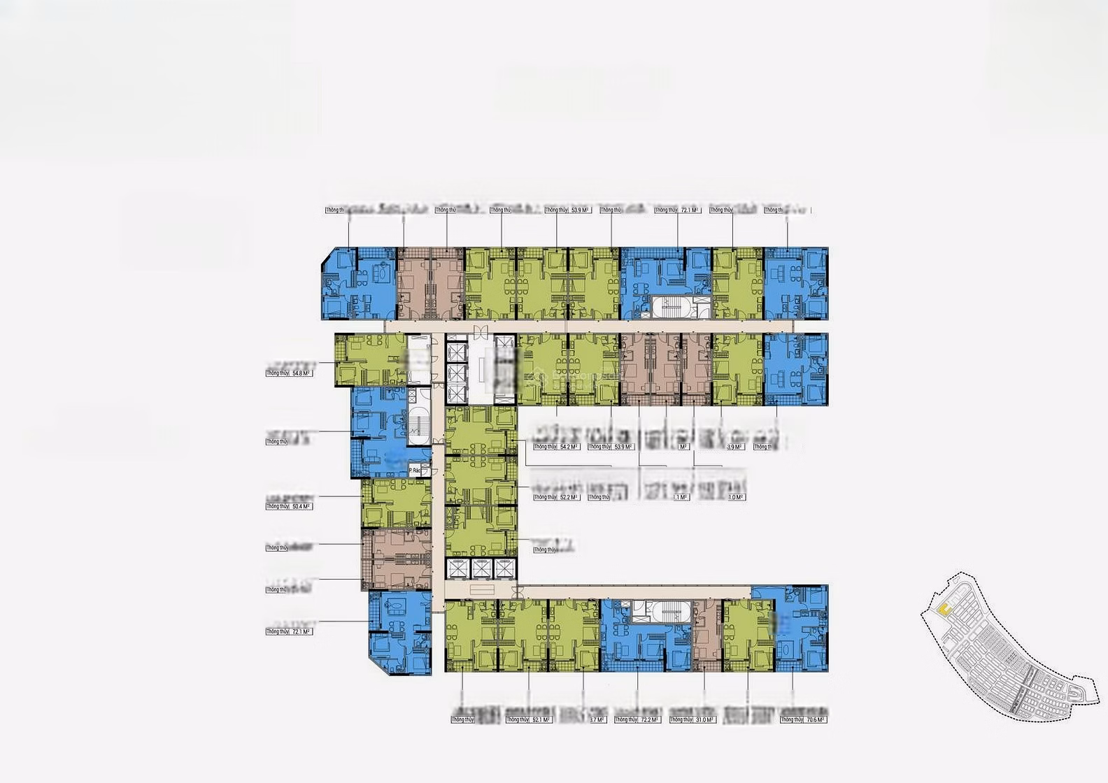 Only 2.3 billion owns a Studio apartment with fireworks view Onsen3 with usable area of ​​34.4m2***