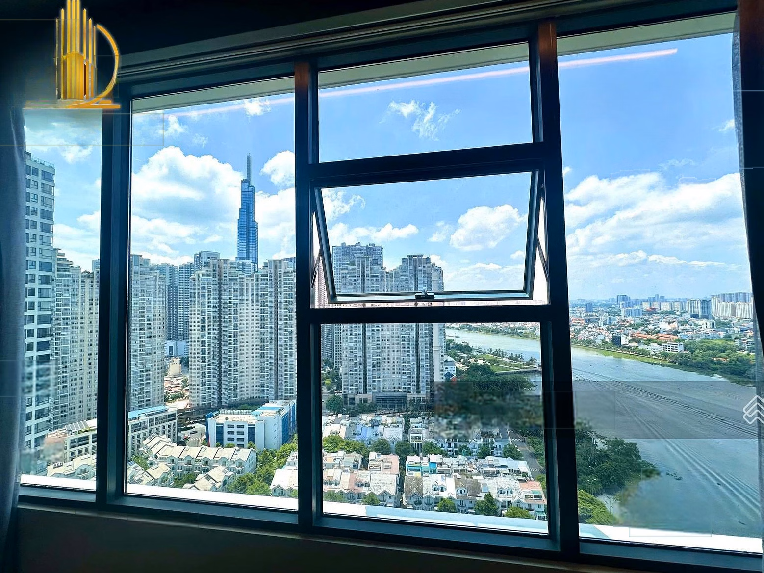 Nam Minh Land - Sunwah Pearl apartment for rent 3 bedrooms Golden House GHxx.07, full beautiful furniture