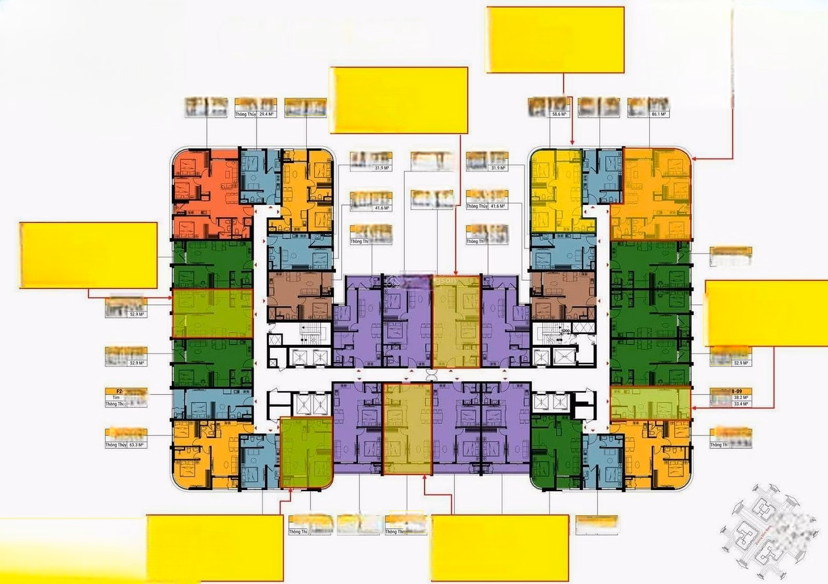 Officially accepting bookings for F2 FourS Tower - beautiful apartment fund in the first phase