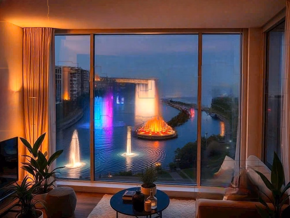 Outstanding sale of Miss The Global City apartment - 3 bedrooms with gable end, direct view of water music - Investor price