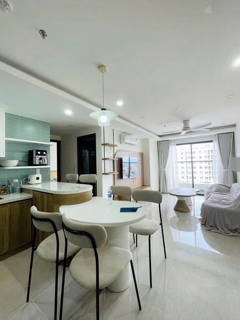 Fully furnished 3-bedroom apartment for rent in CCU HUD Phuoc Long apartment building, South Nha Trang.