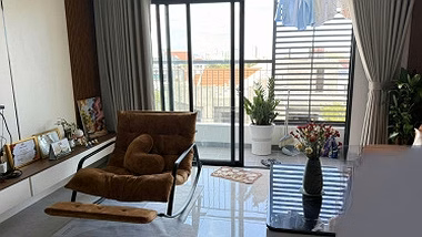 The owner cut a loss of 400 million and quickly sold the 2-bedroom apartment CCU01 - HUD Phuoc Long, 68m2, full new furniture, price 3.35 billion TL