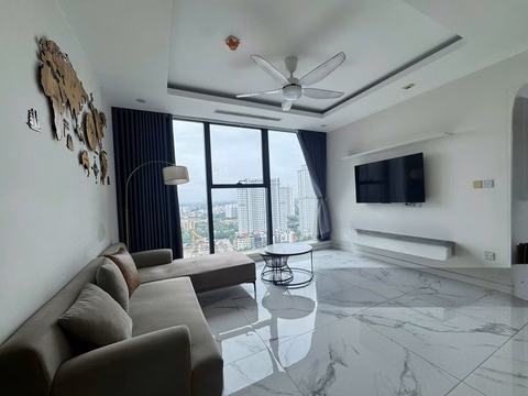 2 full bedrooms + 1 multi-purpose apartment for rent in Sunshine City, price 21 million/month - available immediately