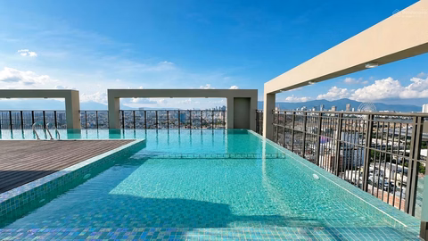 Newly built apartment for rent + New furniture + Swimming pool + Vista Residence at Xo Viet Nghe Tinh